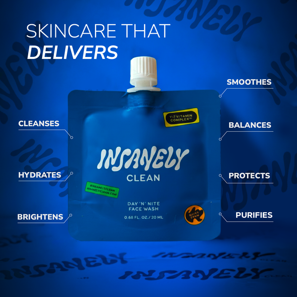 Insanely Clean Travel Size Day 'N' Nite Face Wash
