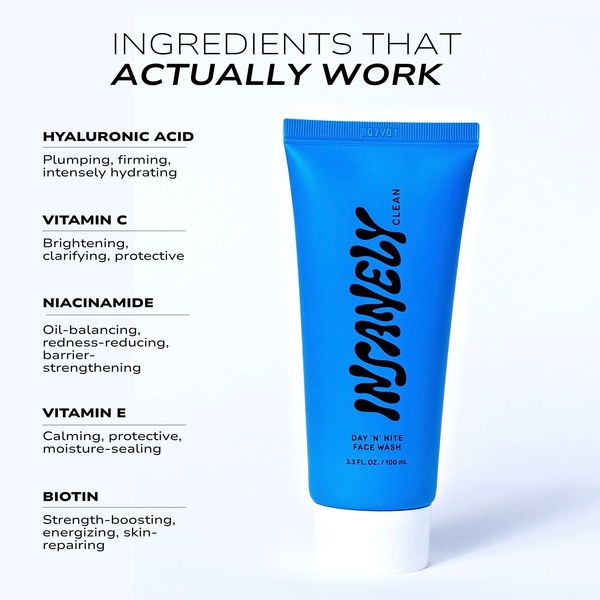 Insanely Clean Day 'N' Nite Face Wash